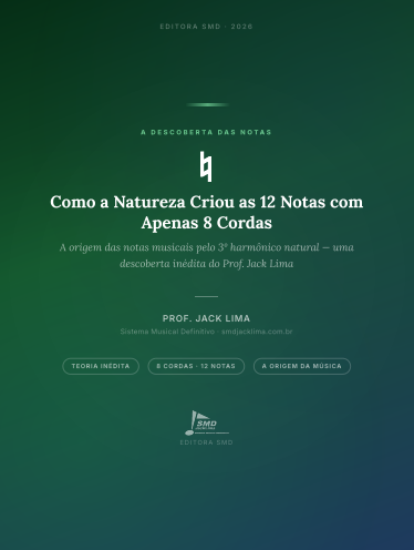 E-book Vol. 0 — A Descoberta das Notas | Série SMD · Prof. Jack Lima