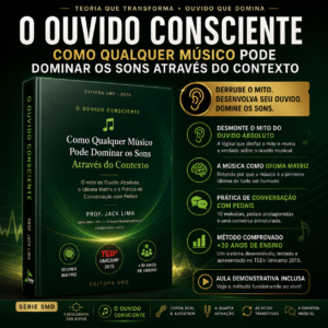 Vol. I — O Ouvido Consciente | E-book | Série SMD · Prof. Jack Lima