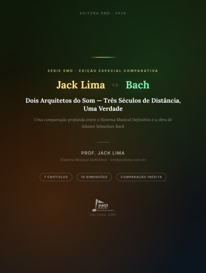 E-book Edição Especial — Jack Lima vs Bach | Série SMD · Dois Arquitetos do Som