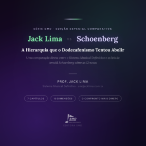 E-book Edição Especial — Jack Lima vs Schoenberg | Série SMD · A Hierarquia que o Dodecafonismo Tentou Abolir