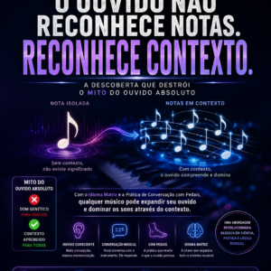Vol. I — O Ouvido Consciente | E-book | Série SMD · Prof. Jack Lima