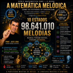 A Matemática Melódica — Nunca Foram Notas, Foram Estados | E-book | Série Matemática SMD · A Lei por Trás da Melodia