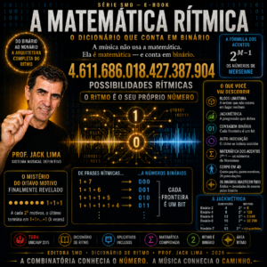 A Matemática Rítmica — O Dicionário que Conta em Binário | E-book | Série Matemática SMD · A Lei por Trás do Ritmo